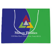 Corporate Gift Bag with Company Logo ラージペーパーバッグ (正面)