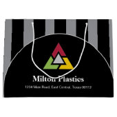Corporate Gift Bag with Company Logo ラージペーパーバッグ (正面)