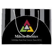 Corporate Gift Bag with Company Logo ラージペーパーバッグ (裏面)