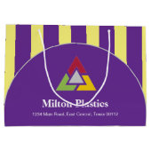 Corporate Gift Bag with Company Logo ラージペーパーバッグ (裏面)