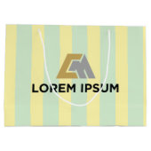 Corporate Gift Bag with Company Logo ラージペーパーバッグ (裏面)