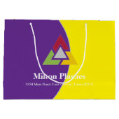 Corporate Gift Bag with Company Logo ラージペーパーバッグ (裏面)