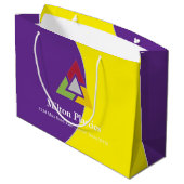 Corporate Gift Bag with Company Logo ラージペーパーバッグ (裏面アングル)