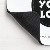 Corporate Giveaway promo Custom Logo マウスパッド (コーナー)