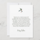 Corporate Holiday Cards 招待状 (裏面)