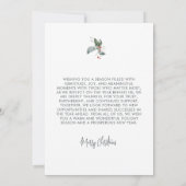 Corporate Holiday Cards 招待状 (裏面)