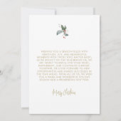 Corporate Holiday Cards 招待状 (裏面)