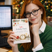 Corporate Holiday Celebration Invitation 招待状