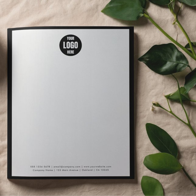 Corporate Letterhead | モダン レターヘッド (Corporate Letterhead | Modern
)