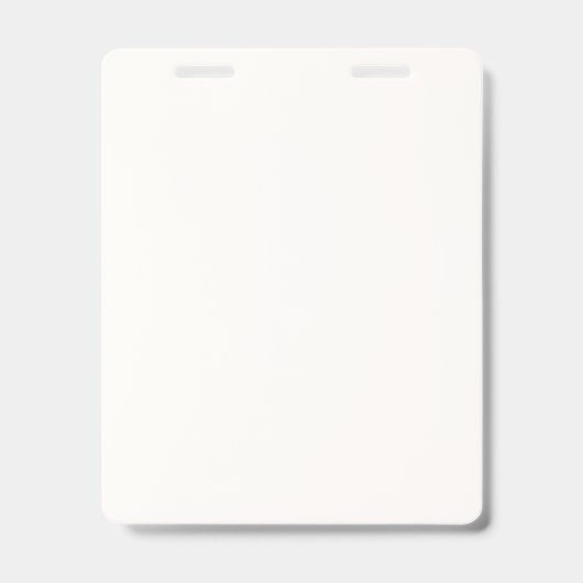 Corporate Logo Event QR Code Red ID バッジ (裏面)