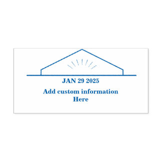 Corporate Professional Custom Date Stamp セルフインキングスタンプ