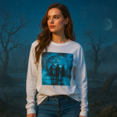 Corporate Team Silhouette Futuristic Business Tシャツ