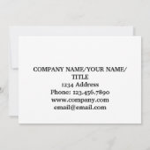 Corporate THANK YOU Veterans US Flag Printable サンキューカード (裏面)
