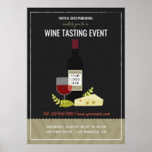 Corporate Wine Tasting/ Wine and Cheese add logo