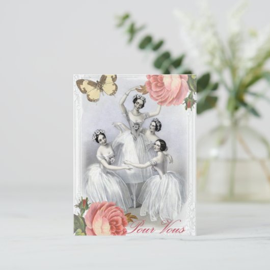 Corps de ballet ポストカード (スタンド正面)