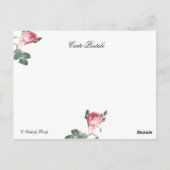 Corps de ballet ポストカード (裏面)