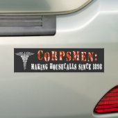 Corpsman 1 バンパーステッカー (車上)