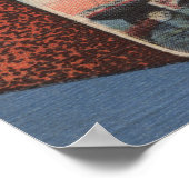 Corpus Christi,テキサス州 – 大文字場面 ポスター (角)