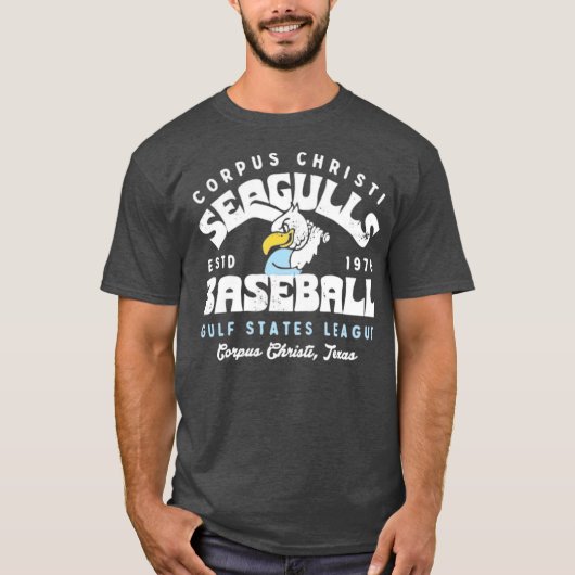 Corpus Christi Seagulls - Texas Tシャツ (正面)