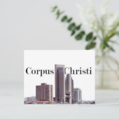 Corpus Christi SkylineとCorpus Christi in the Sky ポストカード (スタンド正面)