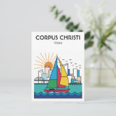 Corpus Christi Texas ポストカード (スタンド正面)