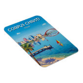 Corpus Christi Texas マグネット (右側)