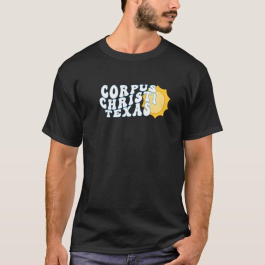 Corpus Christi Texas TX Sunrise Vacation Souvenir Tシャツ (正面)