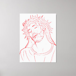 Corpus Delikti, Jesus Gesicht キャンバスプリント