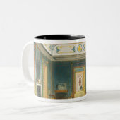 Corrの上の二重ロビーかギャラリー(南) ツートーンマグカップ (正面左)