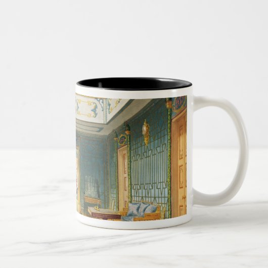 Corrの上の二重ロビーかギャラリー(南) ツートーンマグカップ (右)