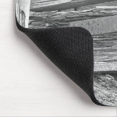 Corral素朴 Gateモノクロ写真 マウスパッド (コーナー)