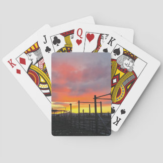 Corral at Sunset Playing Cards トランプ