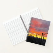 Corral at Sunset Spiral Notebook ノートブック (内部)