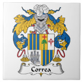 Correaの家紋 タイル (正面)