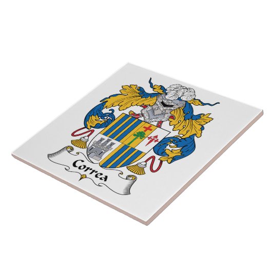 Correaの家紋 タイル (側面)