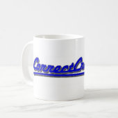 CorrectCraftFan.comのロゴのマグ コーヒーマグカップ (正面左)