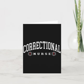 Correctional Nurse Correctional Nursing カード