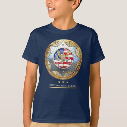 Correctional Offers of America (Kids T-Shirt) Tシャツ (正面)