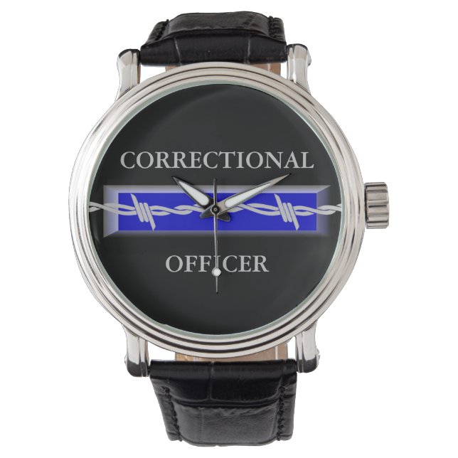 Correctional Officerロゴウォッチ 腕時計 (正面)