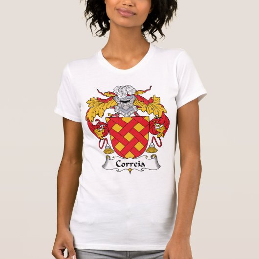 Correiaの家紋 Tシャツ (正面)