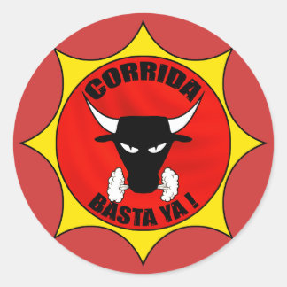Corridaの反ステッカー ラウンドシール