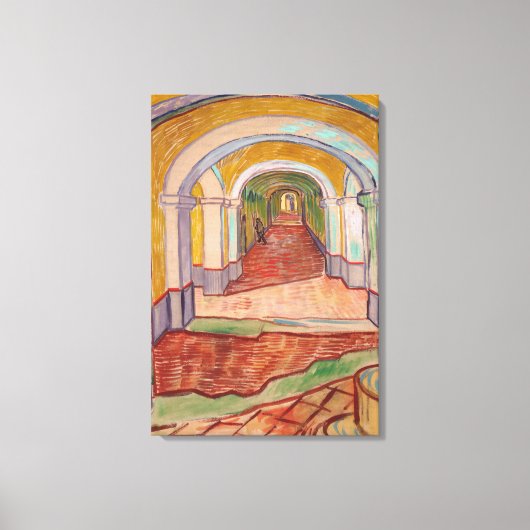 Corridor in the Asylum キャンバスプリント (正面)