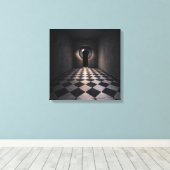 Corridor of the Eye キャンバスプリント (インサイチュ (ウッドフロア))