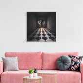 Corridor of the Eye キャンバスプリント (インサイチュ (リビング))