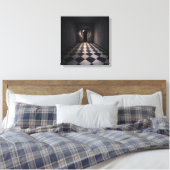 Corridor of the Eye キャンバスプリント (インサイチュ (寝室))