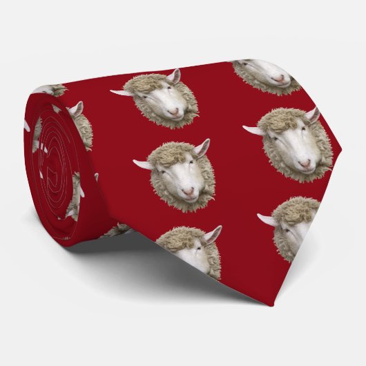 Corriedale sheep ネクタイ (ロール)