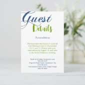 Corrin書道情報詳細 出欠カード (スタンド正面)