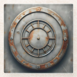 corroded metal object ガラスコースター