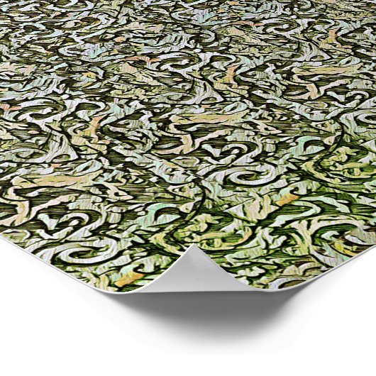 Corroded Sound - Hidden 3D print ポスター (角)