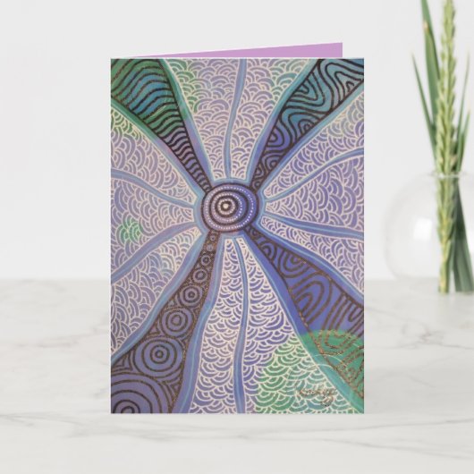 Corrooree at Dusk Card by Nganuwaay Koolyn カード (正面)